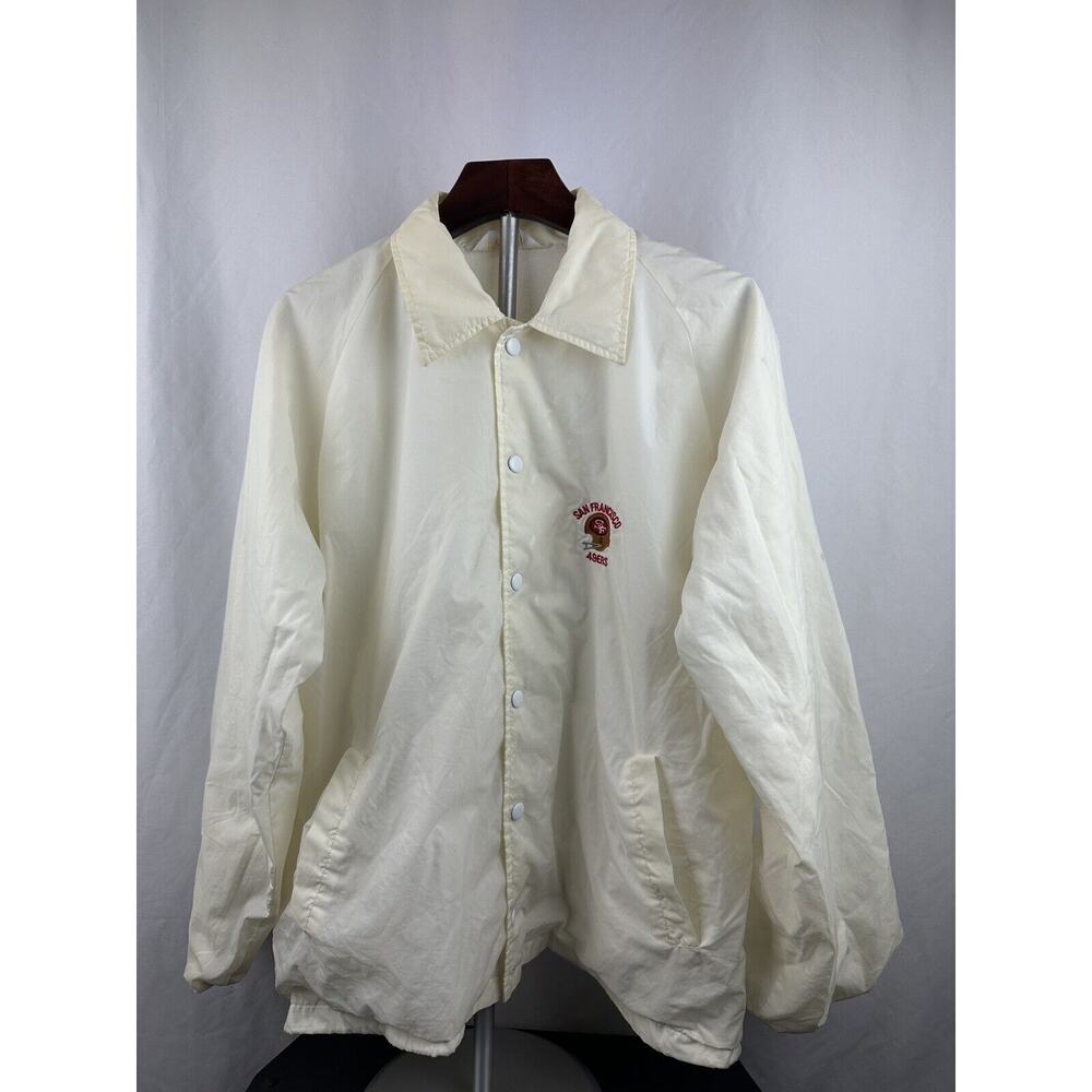 Vintage Rare Sahara San Francisco 49ers Jacket Good Condition Size Medium